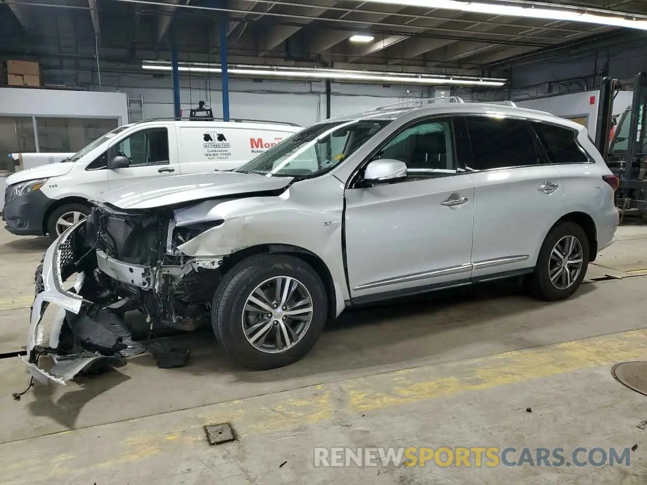 1 Photograph of a damaged car 5N1DL0MM3LC531312 INFINITI QX60 2020