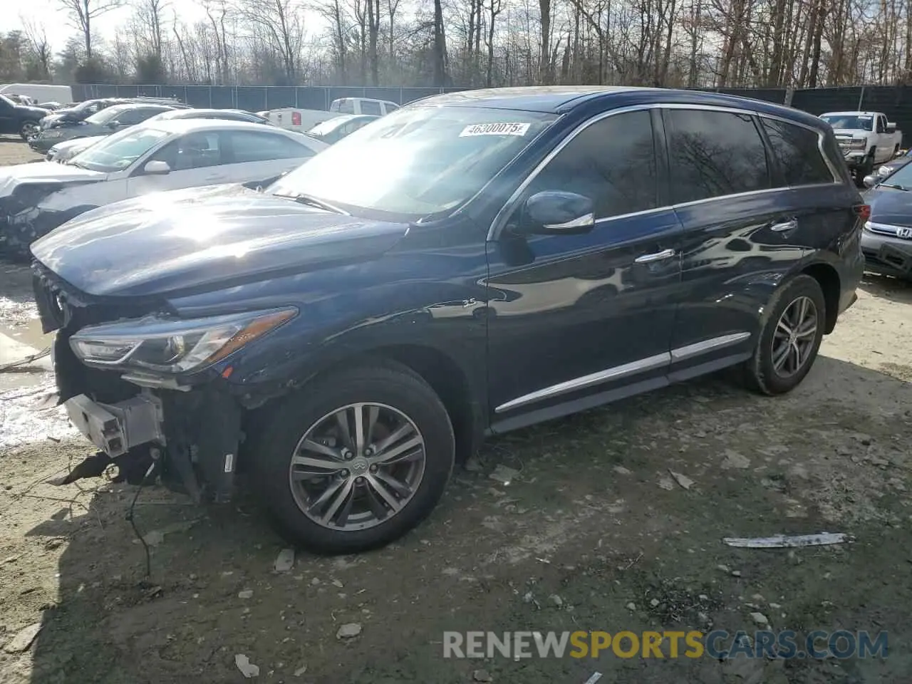 1 Photograph of a damaged car 5N1DL0MM4LC518553 INFINITI QX60 2020