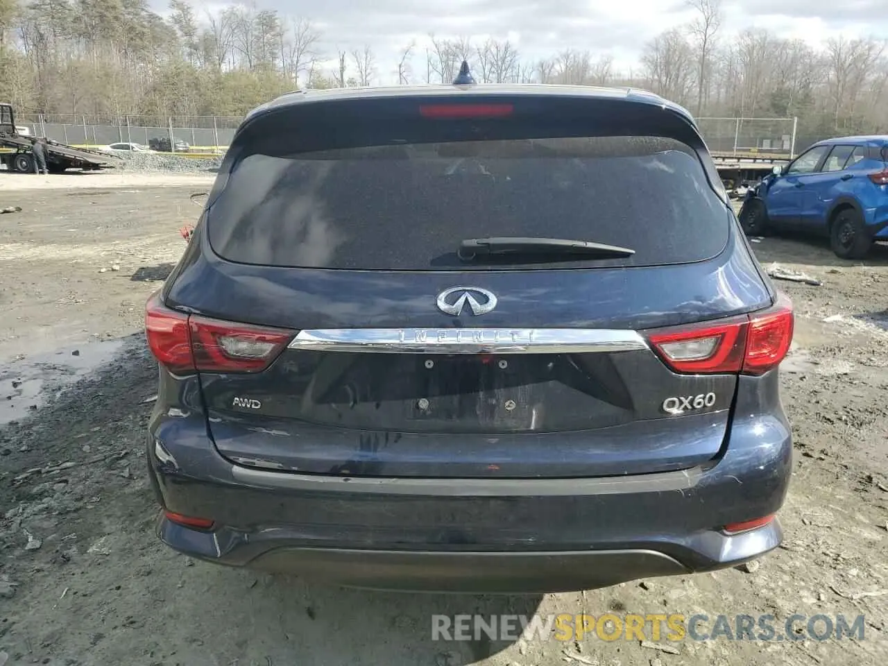 6 Photograph of a damaged car 5N1DL0MM4LC518553 INFINITI QX60 2020