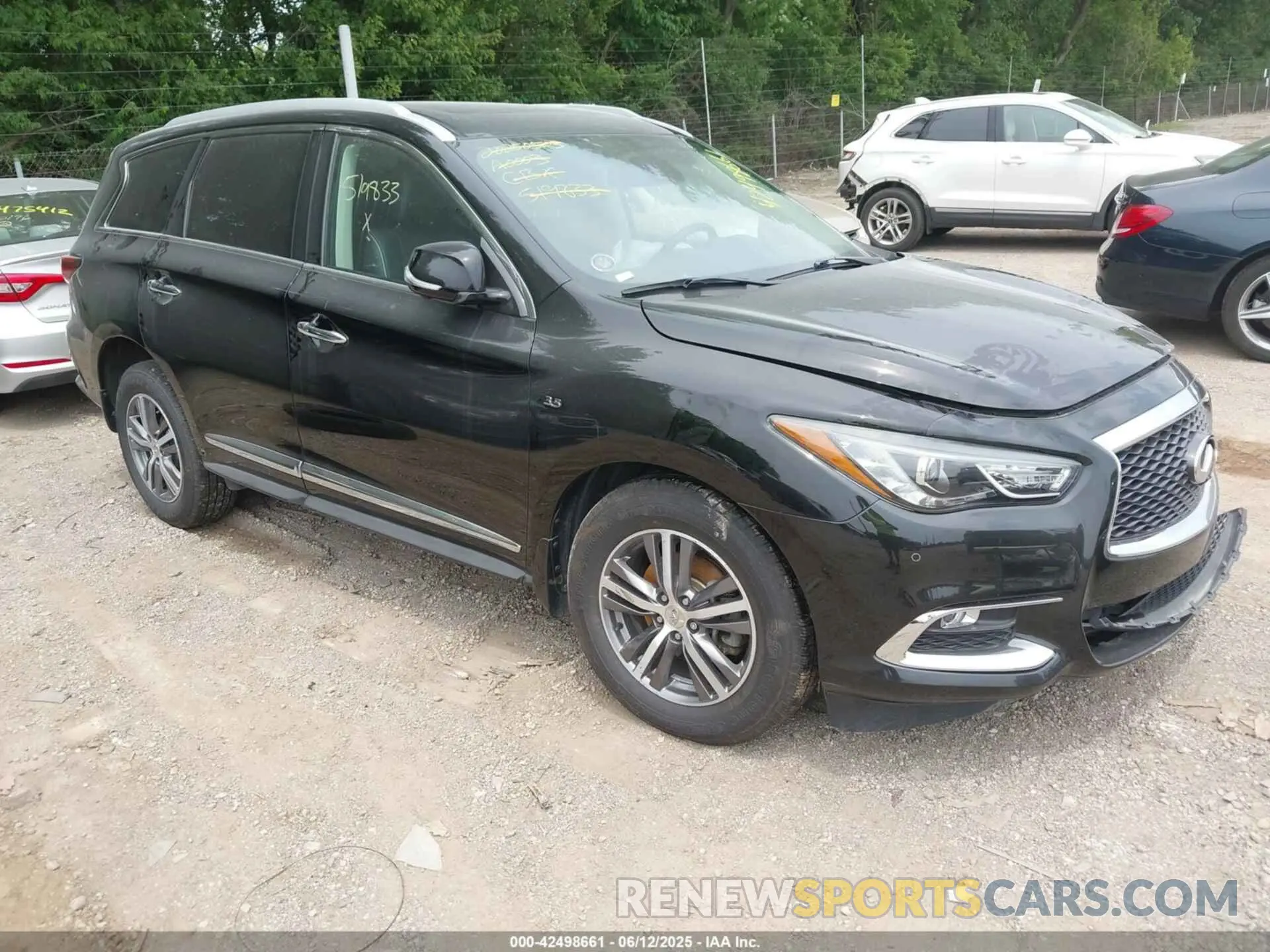 1 Photograph of a damaged car 5N1DL0MM4LC519833 INFINITI QX60 2020