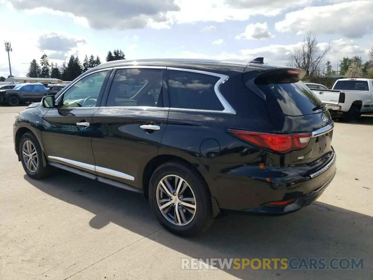 2 Photograph of a damaged car 5N1DL0MM4LC524708 INFINITI QX60 2020
