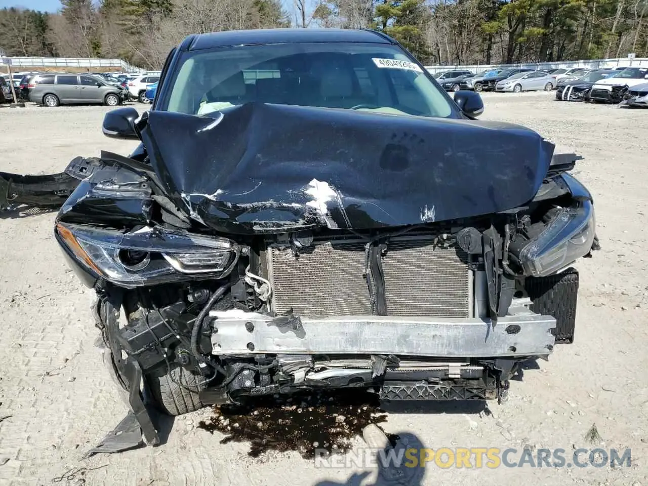 5 Photograph of a damaged car 5N1DL0MM4LC537300 INFINITI QX60 2020