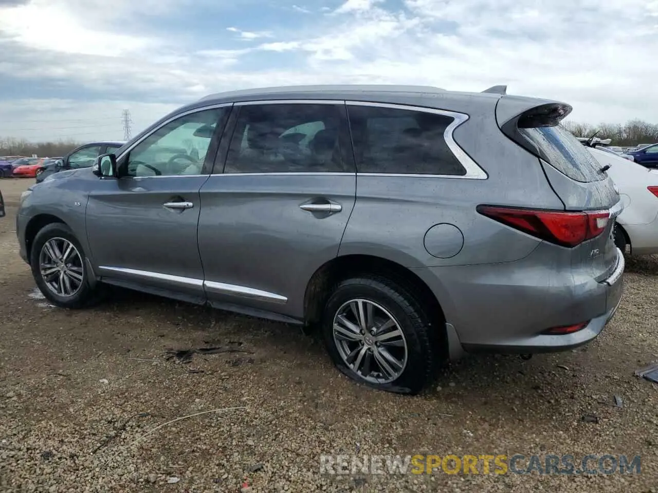 2 Photograph of a damaged car 5N1DL0MM4LC540102 INFINITI QX60 2020
