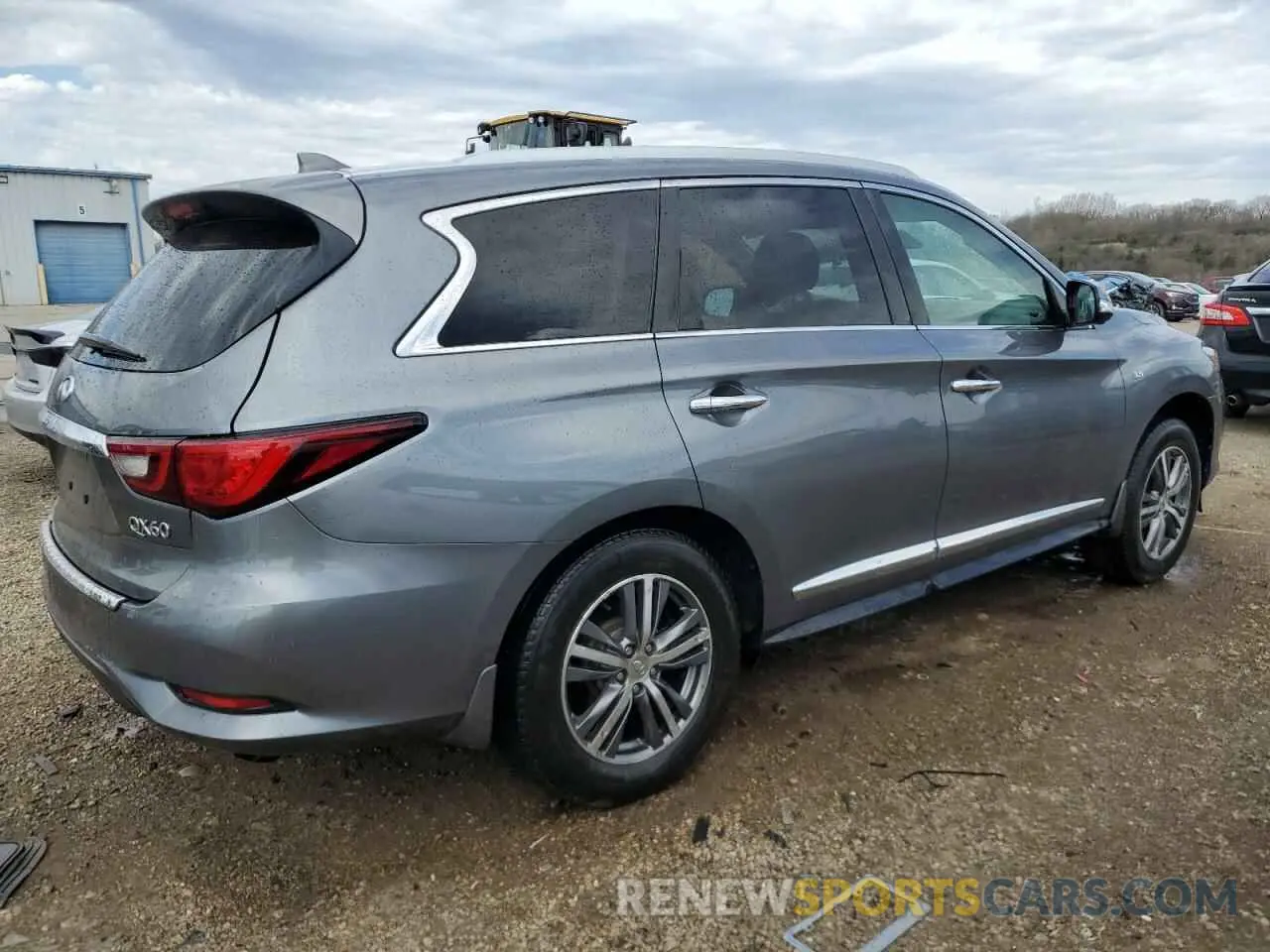 3 Photograph of a damaged car 5N1DL0MM4LC540102 INFINITI QX60 2020