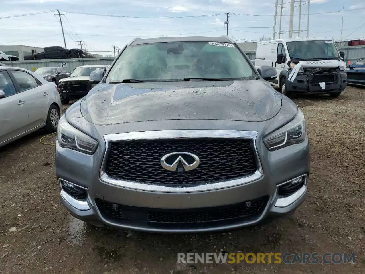 5 Photograph of a damaged car 5N1DL0MM4LC540102 INFINITI QX60 2020