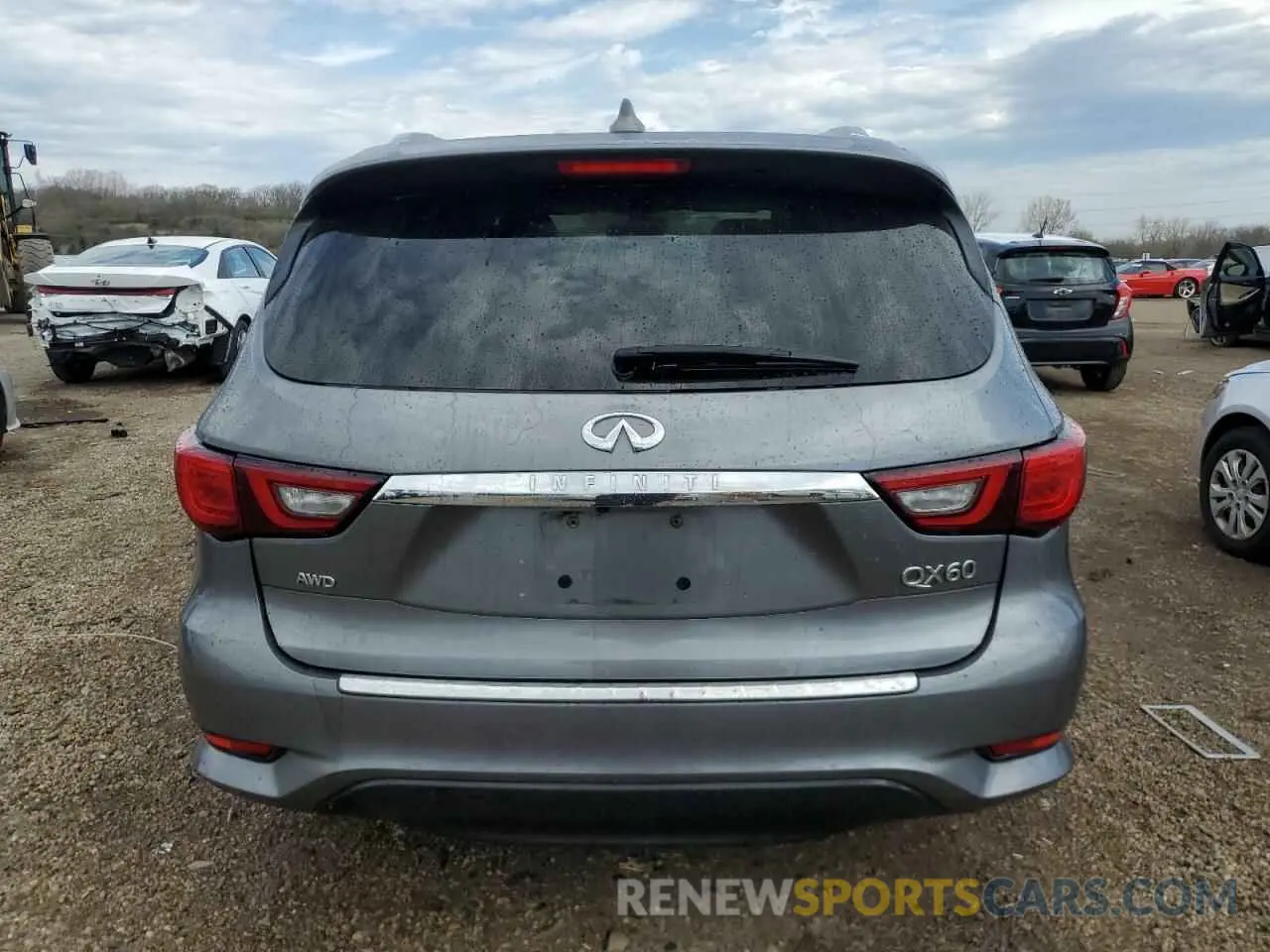 6 Photograph of a damaged car 5N1DL0MM4LC540102 INFINITI QX60 2020