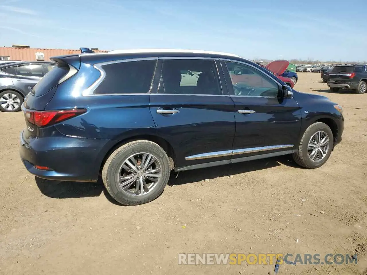 3 Photograph of a damaged car 5N1DL0MM5LC508386 INFINITI QX60 2020