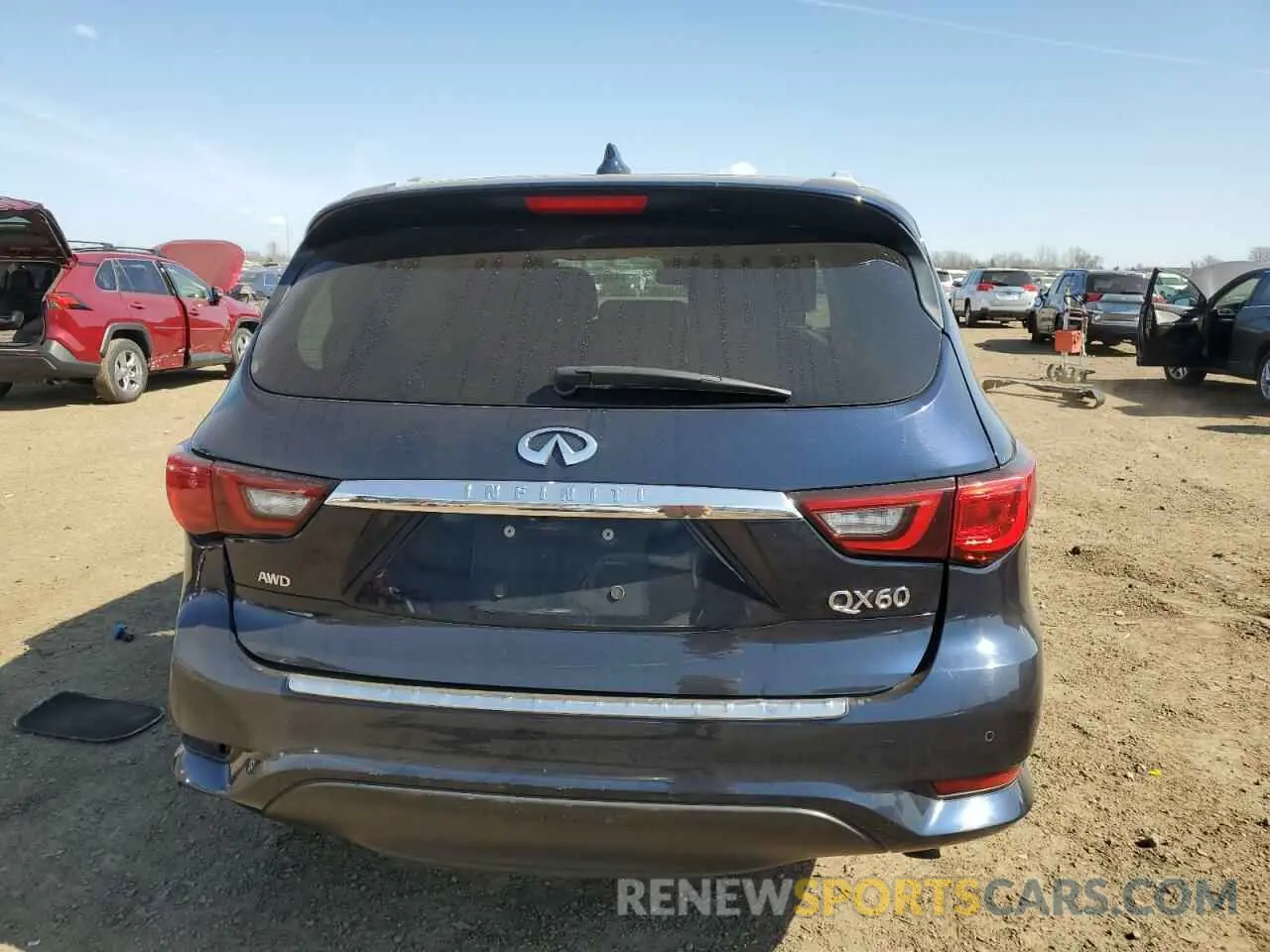 6 Photograph of a damaged car 5N1DL0MM5LC508386 INFINITI QX60 2020