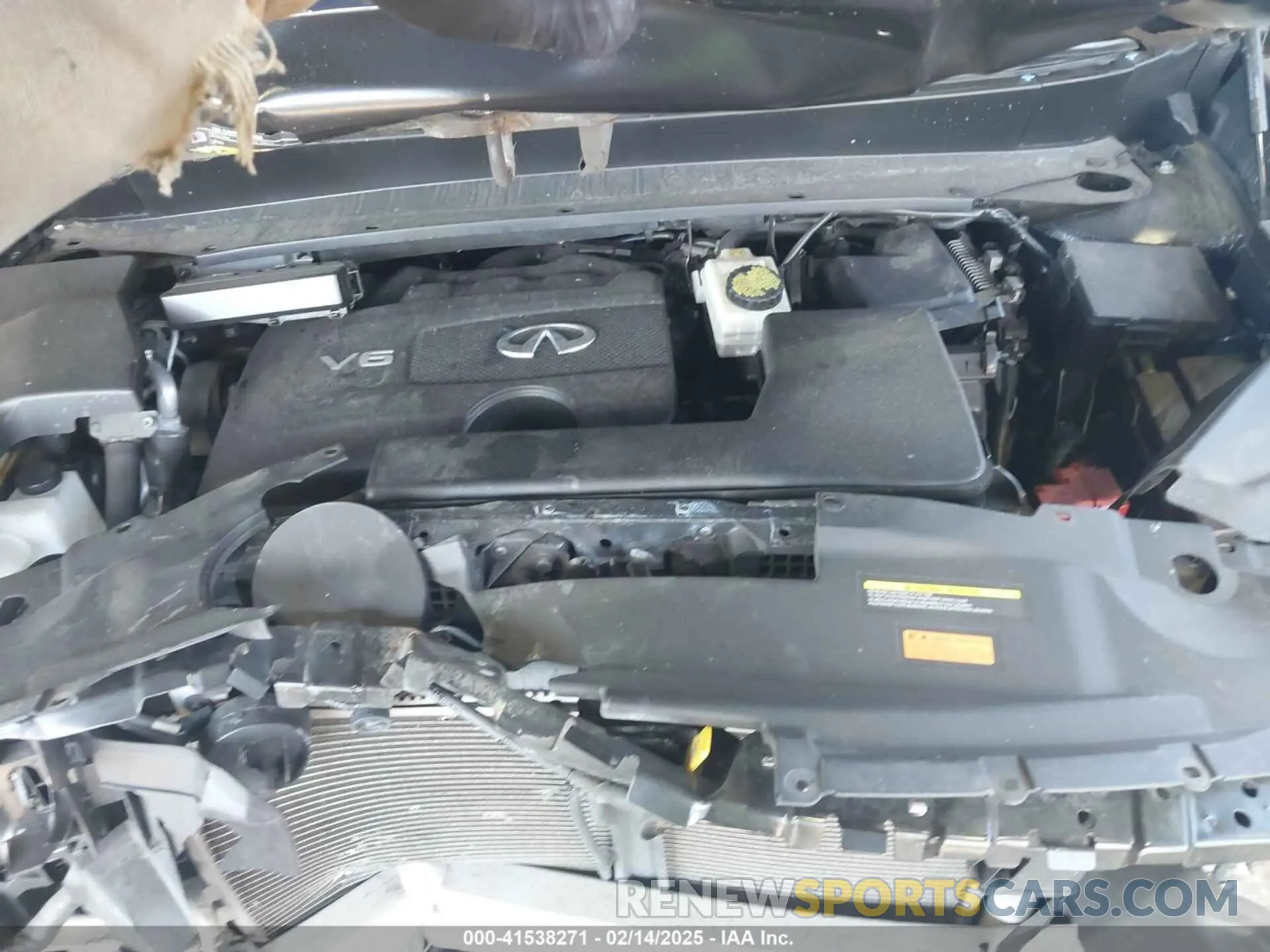 10 Photograph of a damaged car 5N1DL0MM5LC513491 INFINITI QX60 2020