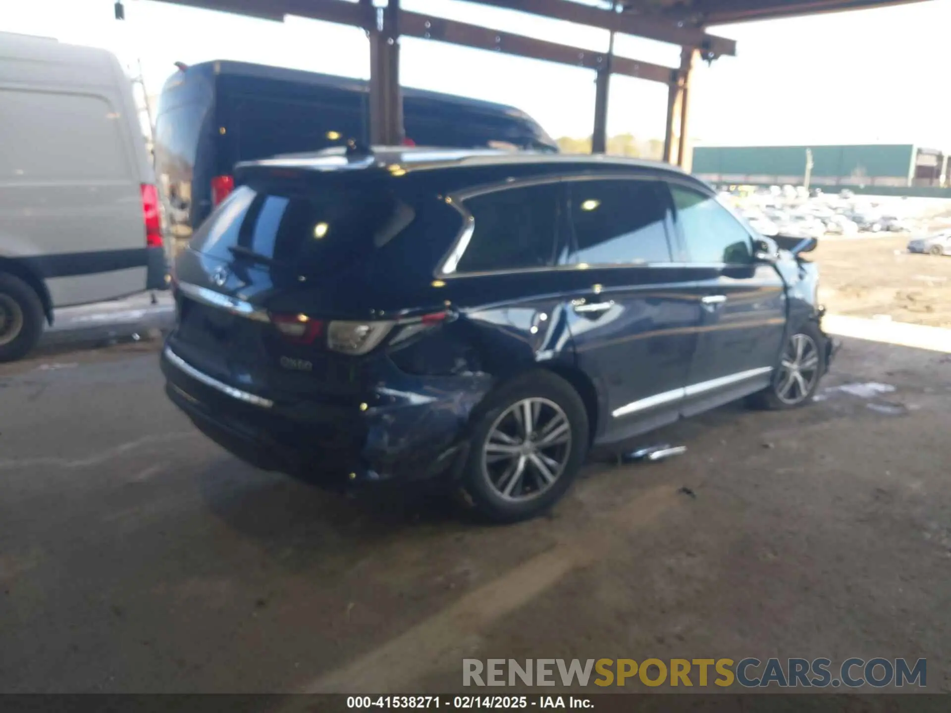4 Photograph of a damaged car 5N1DL0MM5LC513491 INFINITI QX60 2020