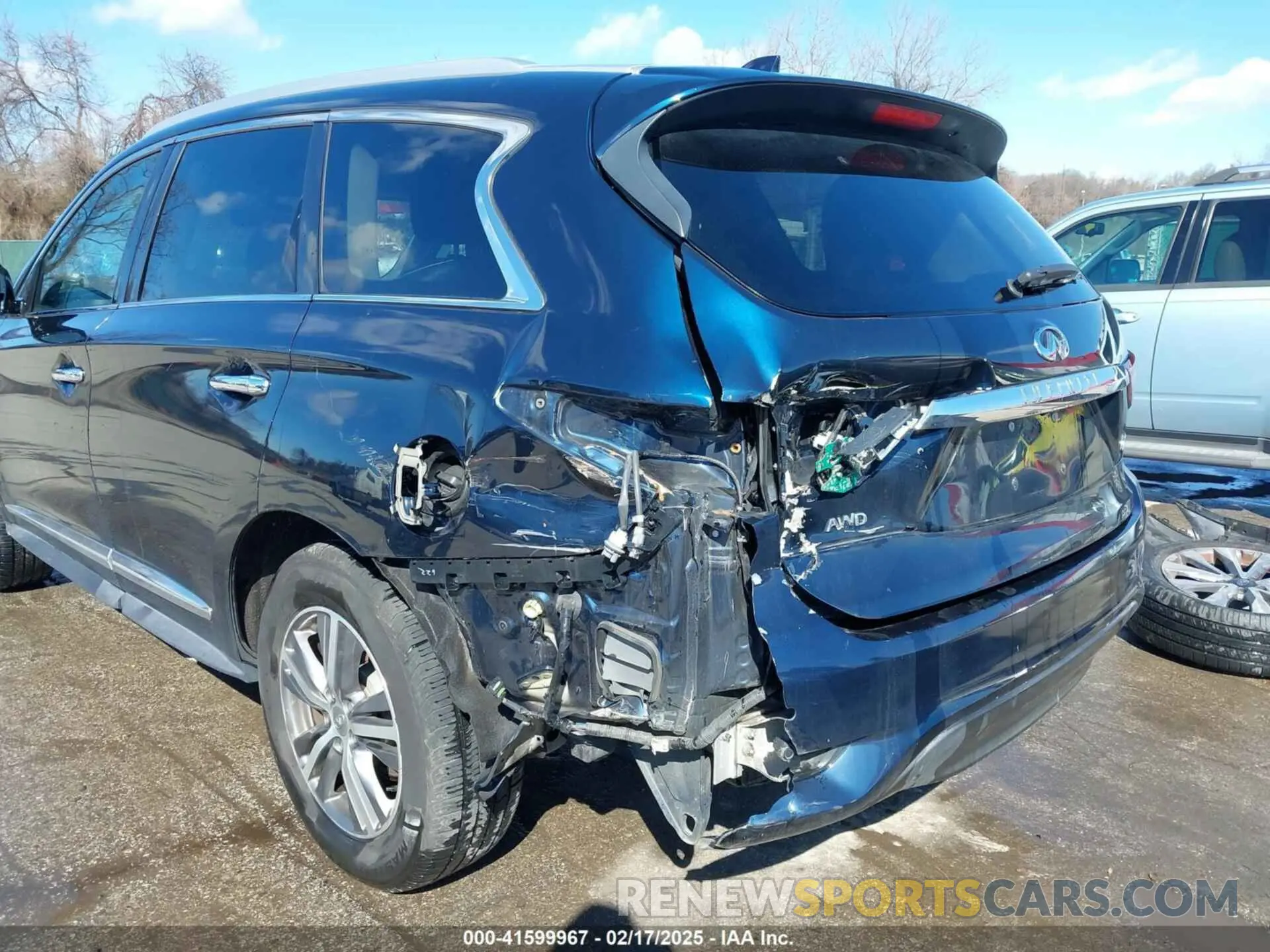 6 Photograph of a damaged car 5N1DL0MM5LC518335 INFINITI QX60 2020