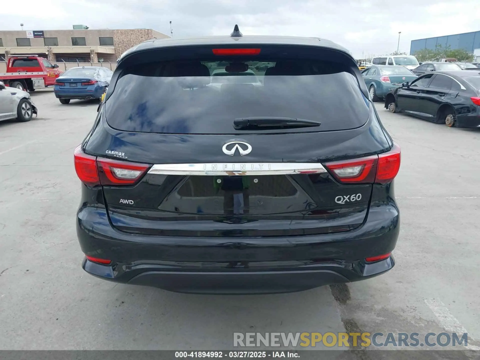 16 Photograph of a damaged car 5N1DL0MM5LC540433 INFINITI QX60 2020