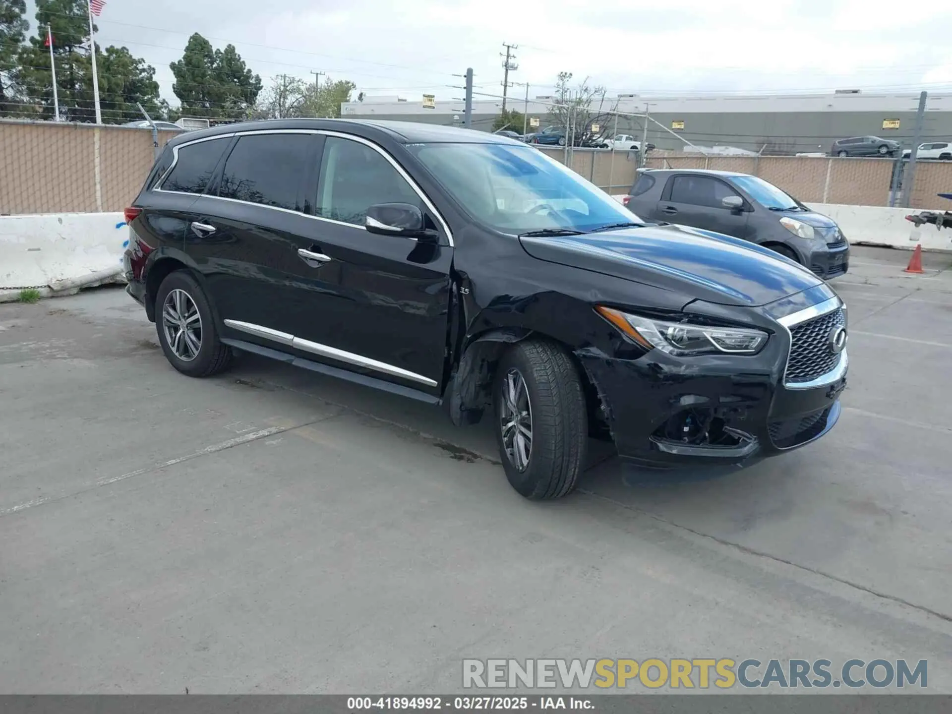 6 Photograph of a damaged car 5N1DL0MM5LC540433 INFINITI QX60 2020
