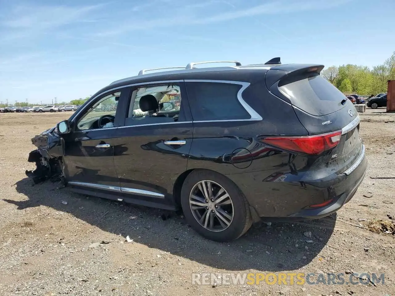 2 Photograph of a damaged car 5N1DL0MM5LC541002 INFINITI QX60 2020