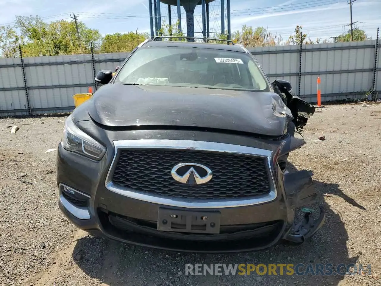5 Photograph of a damaged car 5N1DL0MM5LC541002 INFINITI QX60 2020