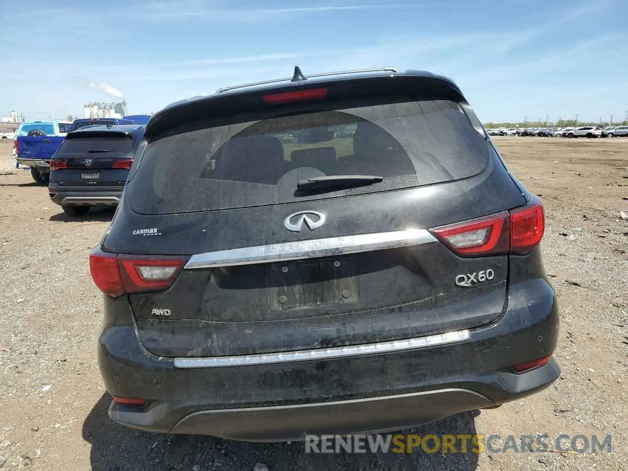 6 Photograph of a damaged car 5N1DL0MM5LC541002 INFINITI QX60 2020