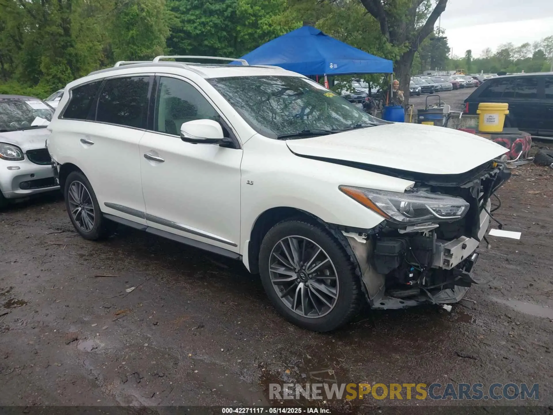 1 Photograph of a damaged car 5N1DL0MM7LC547819 INFINITI QX60 2020