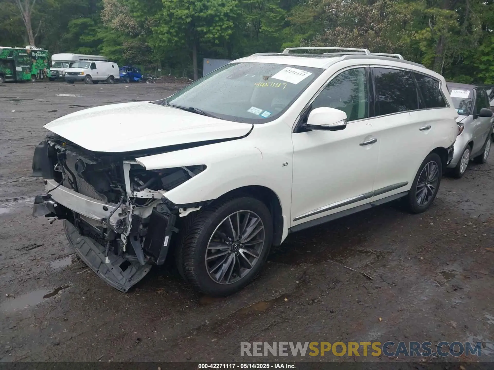 2 Photograph of a damaged car 5N1DL0MM7LC547819 INFINITI QX60 2020