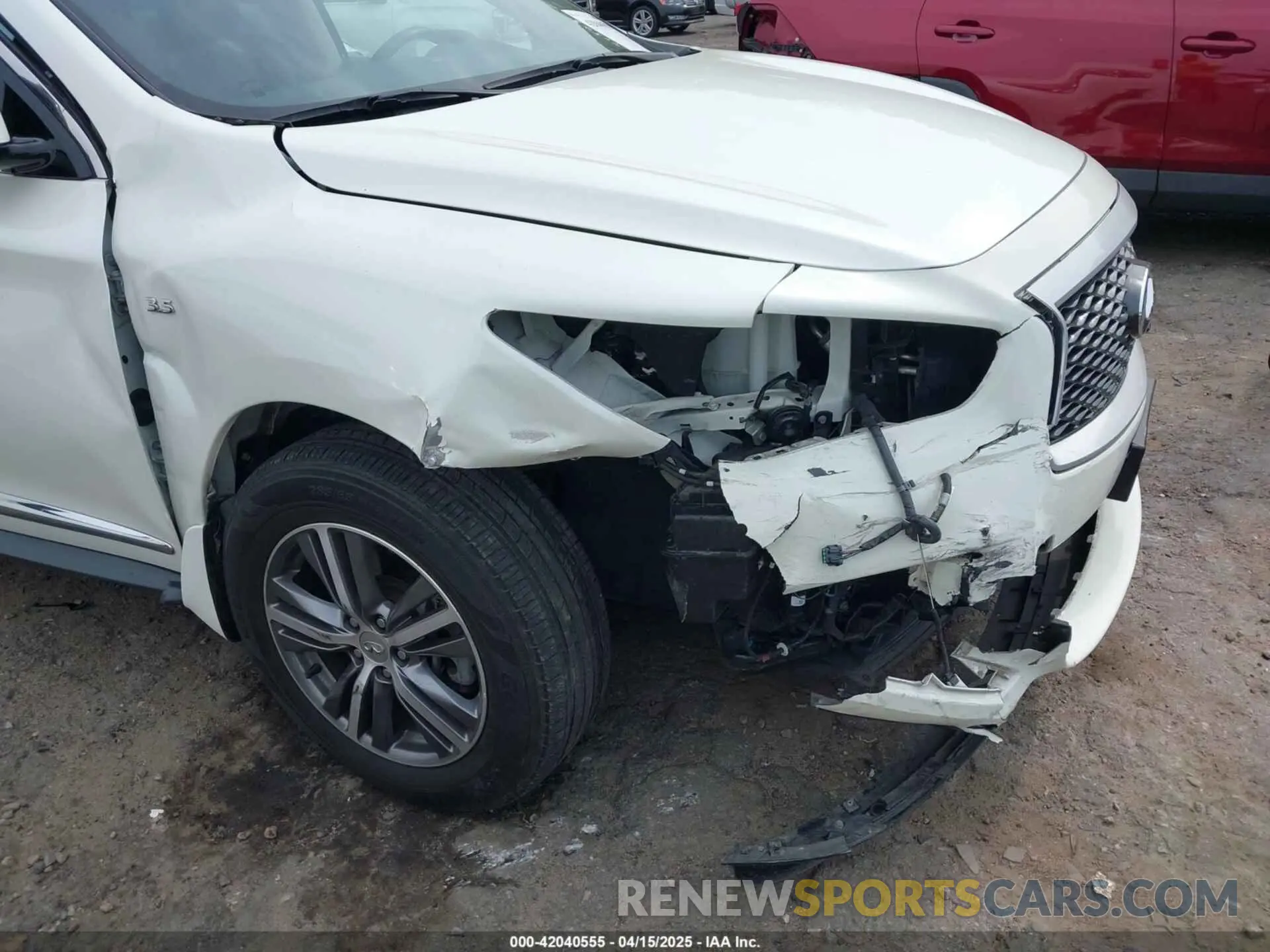 6 Photograph of a damaged car 5N1DL0MM8LC513355 INFINITI QX60 2020