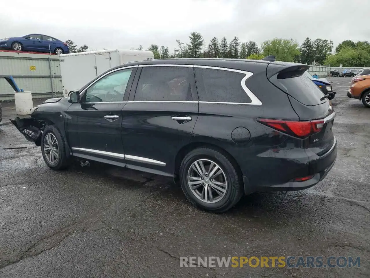 2 Photograph of a damaged car 5N1DL0MM8LC517826 INFINITI QX60 2020