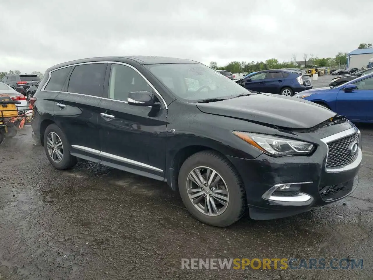 4 Photograph of a damaged car 5N1DL0MM8LC517826 INFINITI QX60 2020