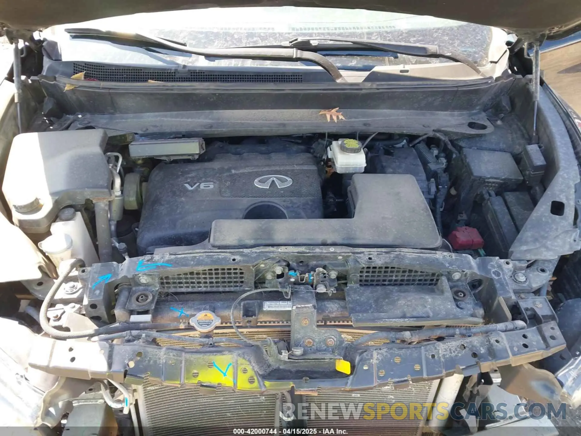 10 Photograph of a damaged car 5N1DL0MM9LC502865 INFINITI QX60 2020