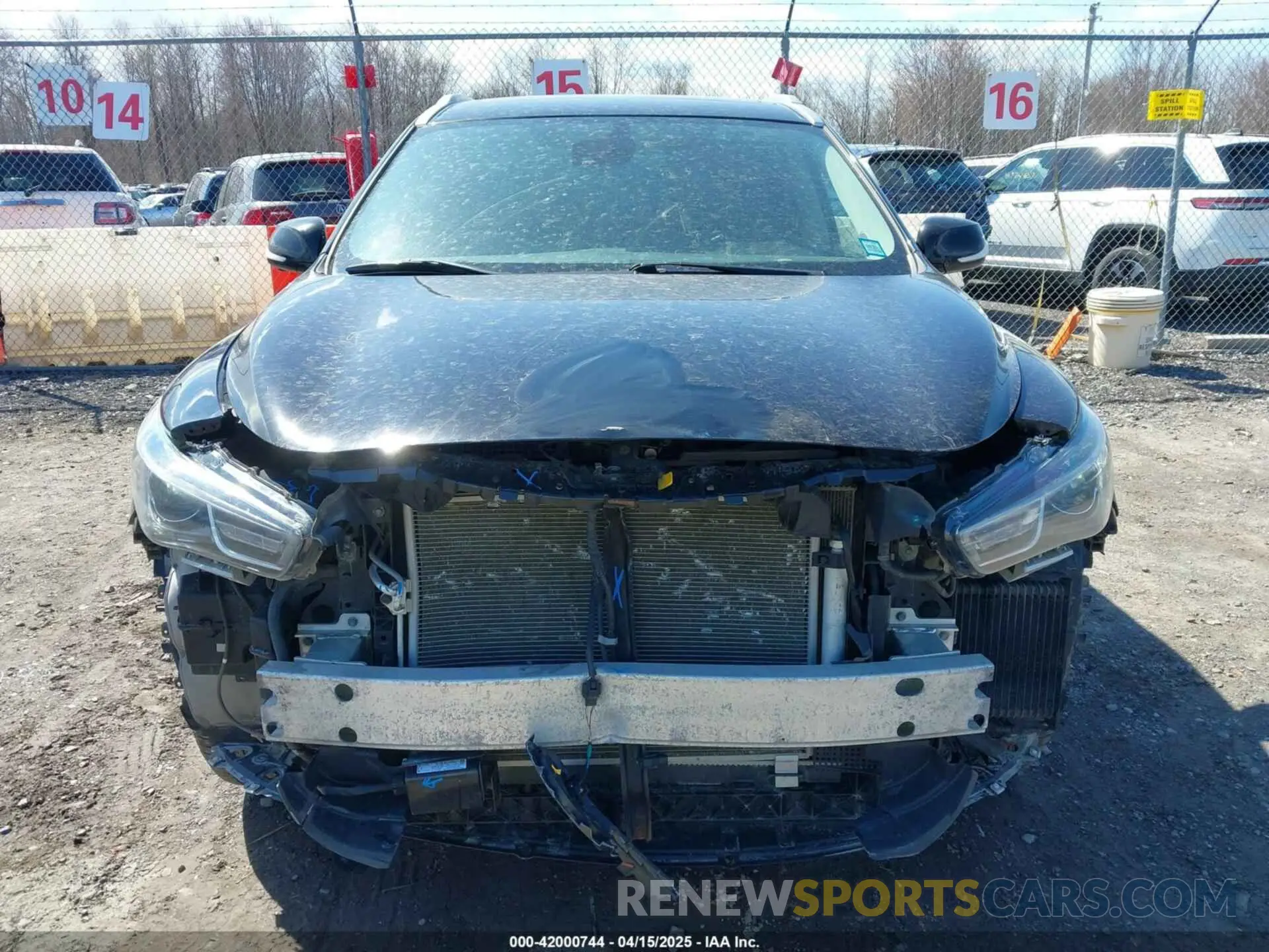 13 Photograph of a damaged car 5N1DL0MM9LC502865 INFINITI QX60 2020