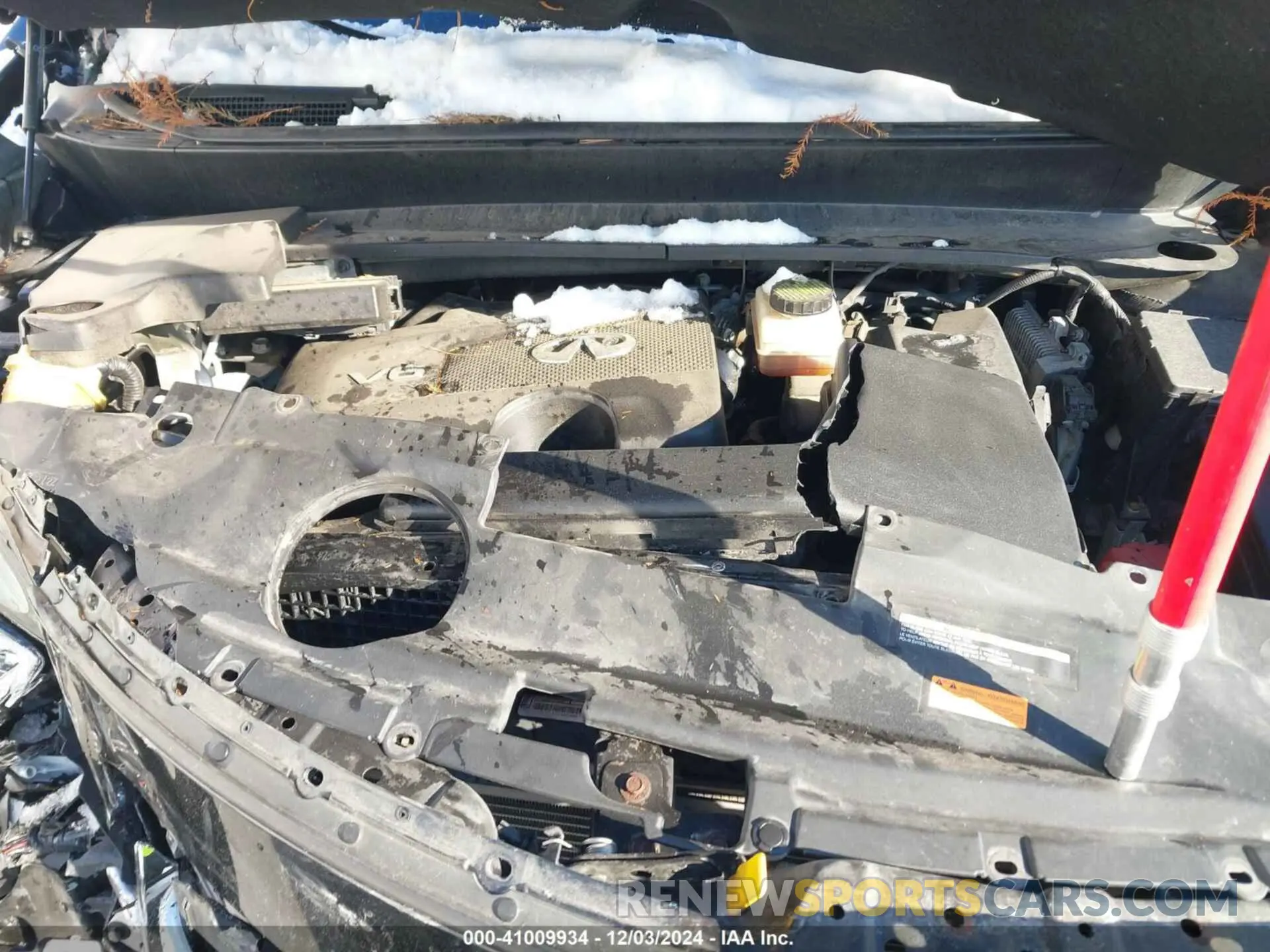 10 Photograph of a damaged car 5N1DL0MM9LC503417 INFINITI QX60 2020