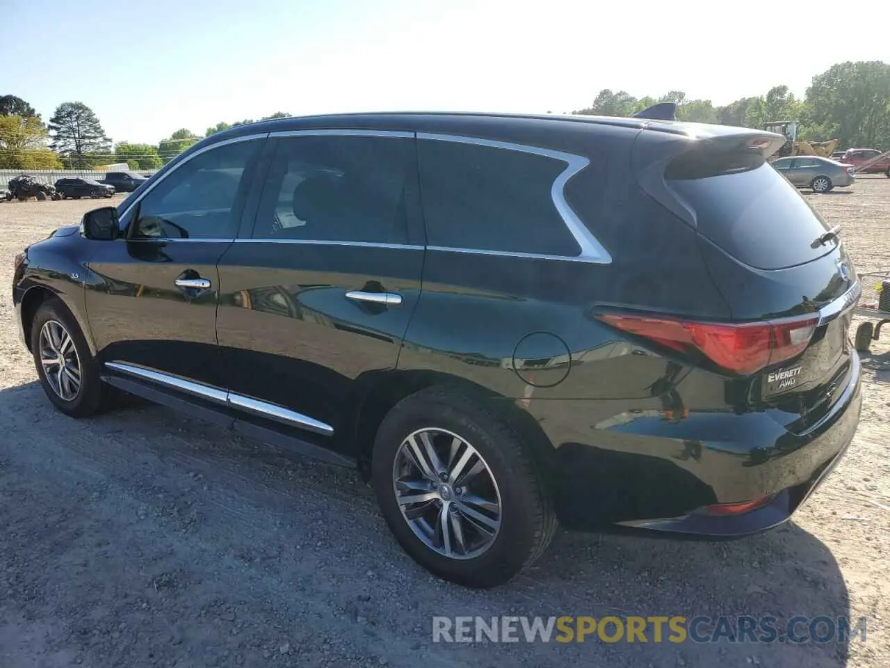 2 Photograph of a damaged car 5N1DL0MM9LC522551 INFINITI QX60 2020