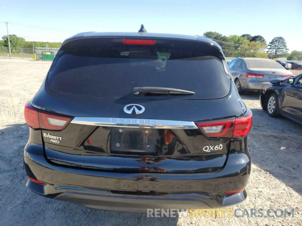6 Photograph of a damaged car 5N1DL0MM9LC522551 INFINITI QX60 2020