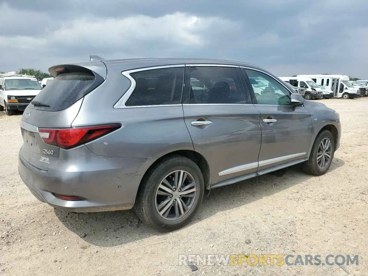 3 Photograph of a damaged car 5N1DL0MM9LC527149 INFINITI QX60 2020