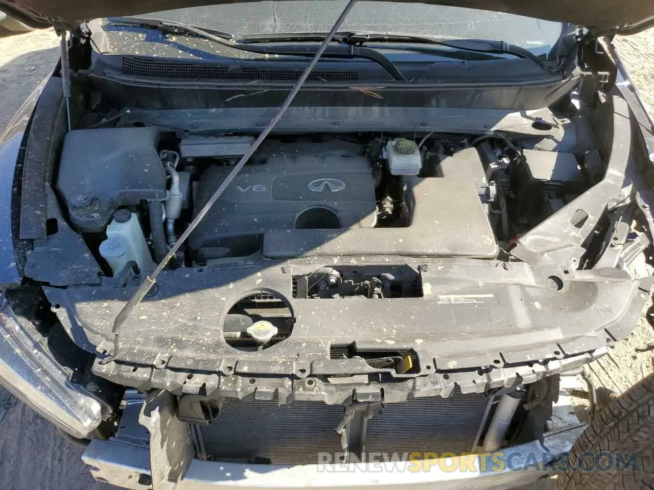 13 Photograph of a damaged car 5N1DL0MM9LC545442 INFINITI QX60 2020