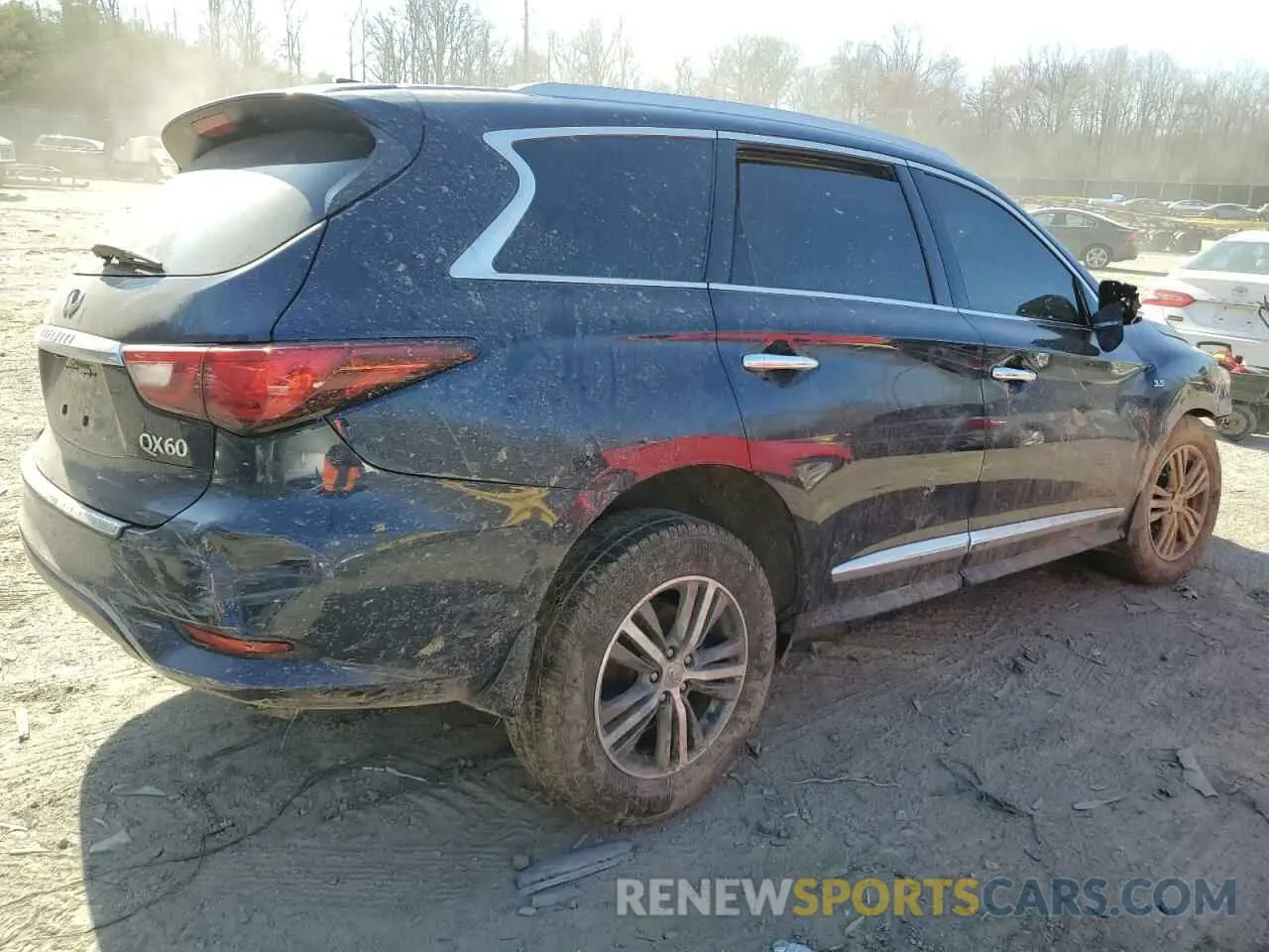 3 Photograph of a damaged car 5N1DL0MM9LC545442 INFINITI QX60 2020