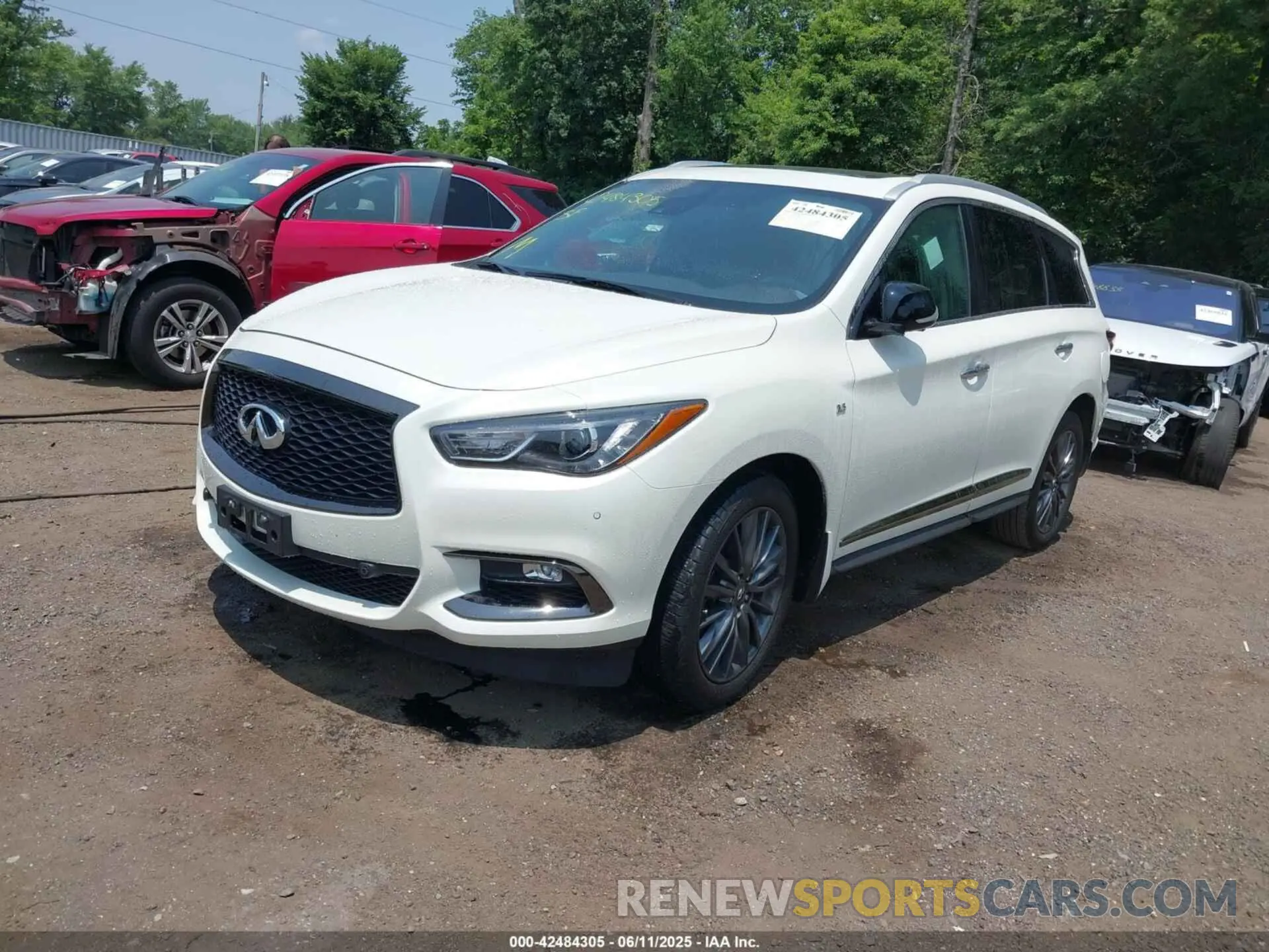 2 Photograph of a damaged car 5N1DL0MMXLC534532 INFINITI QX60 2020