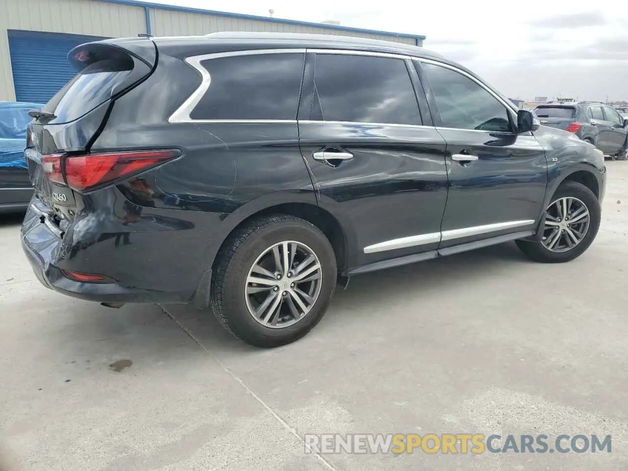 3 Photograph of a damaged car 5N1DL0MN1LC501752 INFINITI QX60 2020
