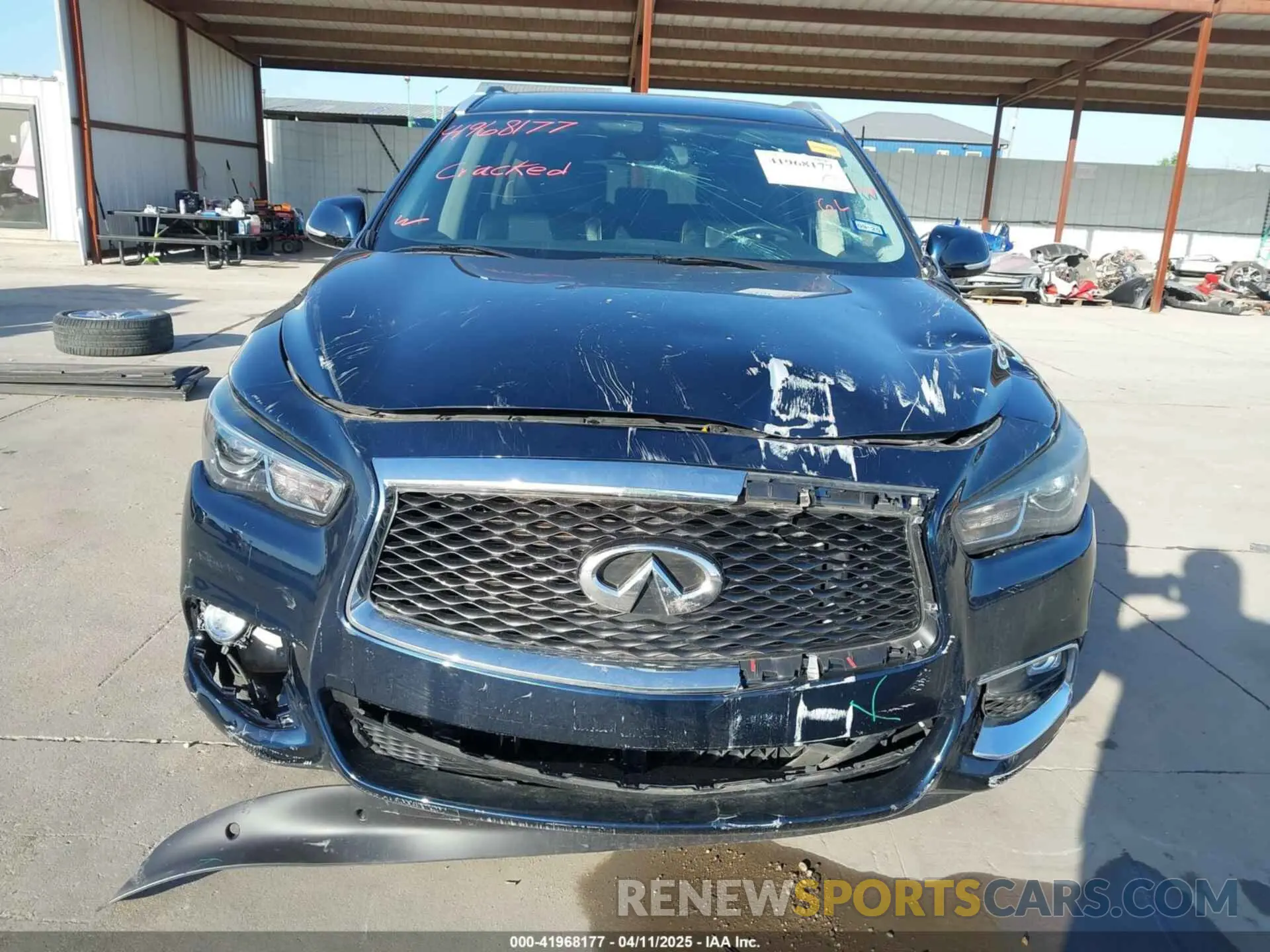 12 Photograph of a damaged car 5N1DL0MN1LC506501 INFINITI QX60 2020