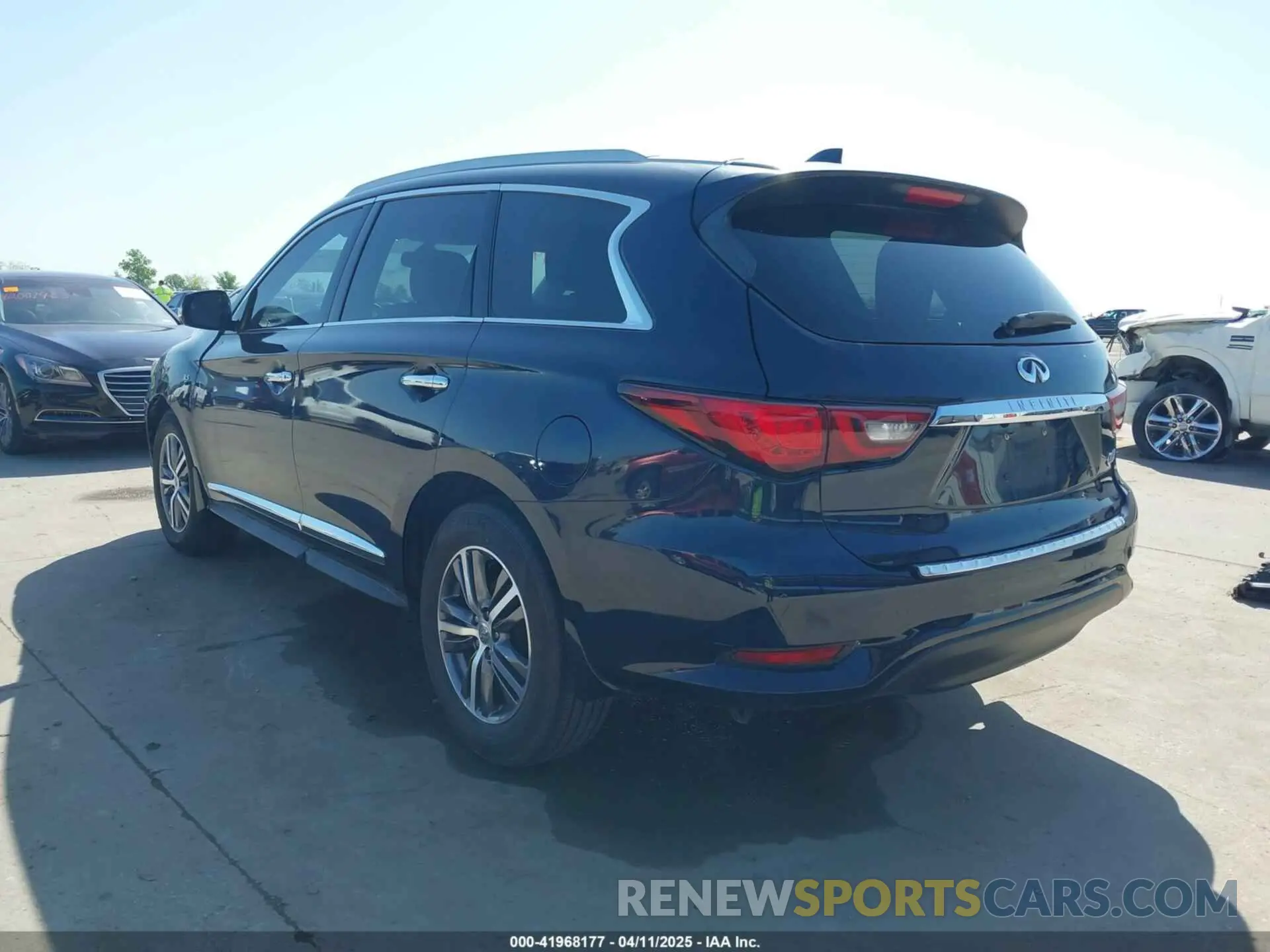 3 Photograph of a damaged car 5N1DL0MN1LC506501 INFINITI QX60 2020