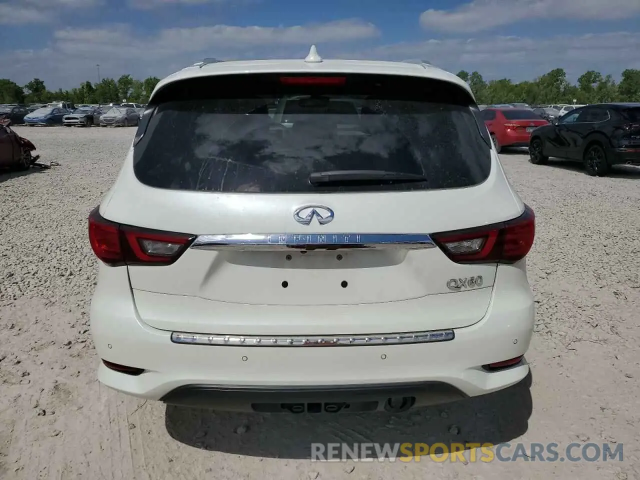 6 Photograph of a damaged car 5N1DL0MN1LC508460 INFINITI QX60 2020