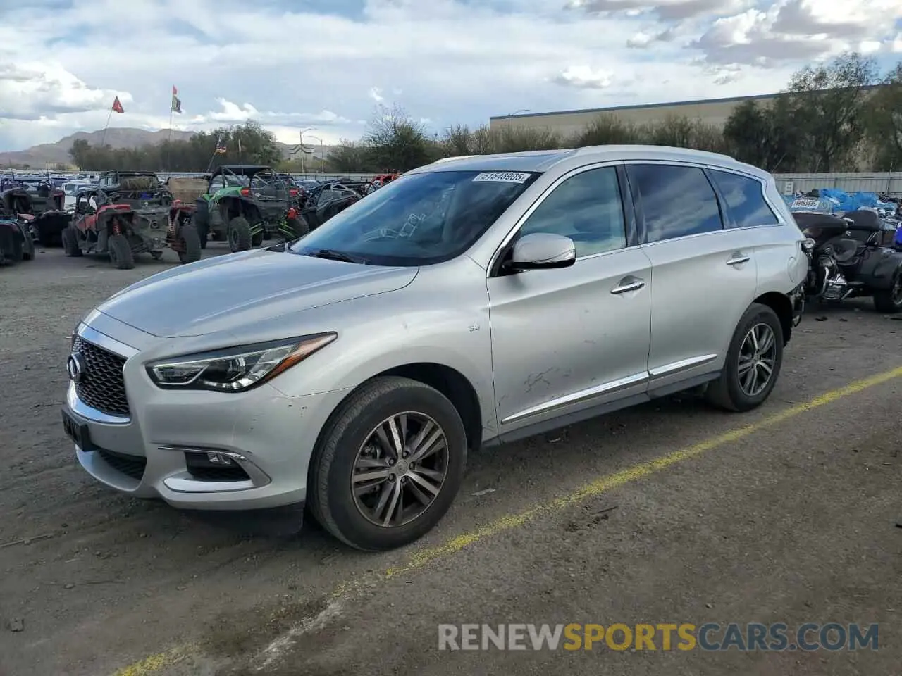 1 Photograph of a damaged car 5N1DL0MN1LC516168 INFINITI QX60 2020