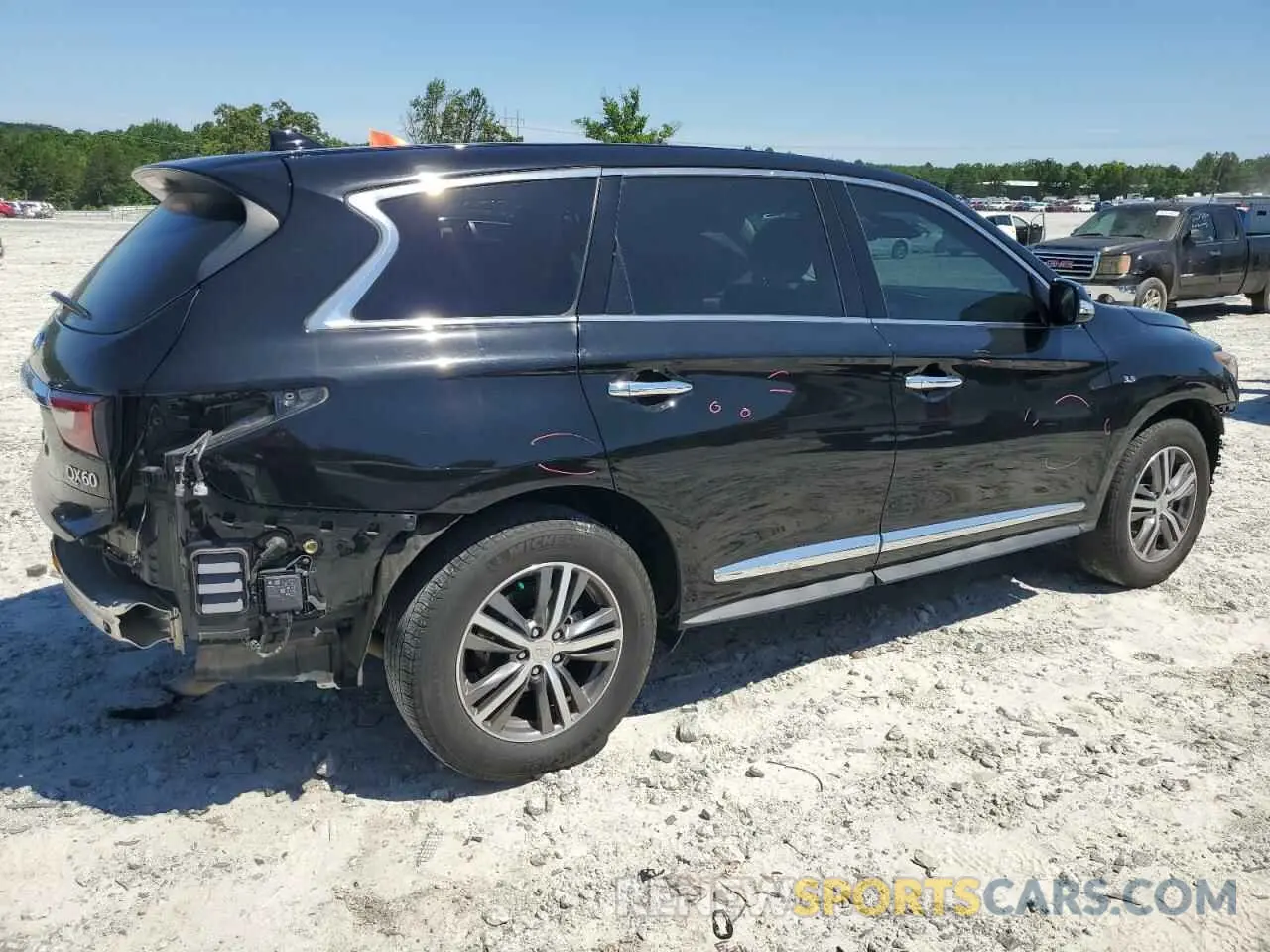 3 Photograph of a damaged car 5N1DL0MN1LC527056 INFINITI QX60 2020