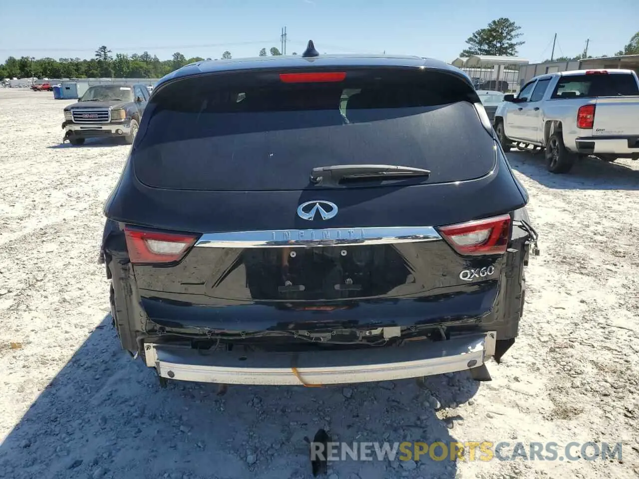 6 Photograph of a damaged car 5N1DL0MN1LC527056 INFINITI QX60 2020