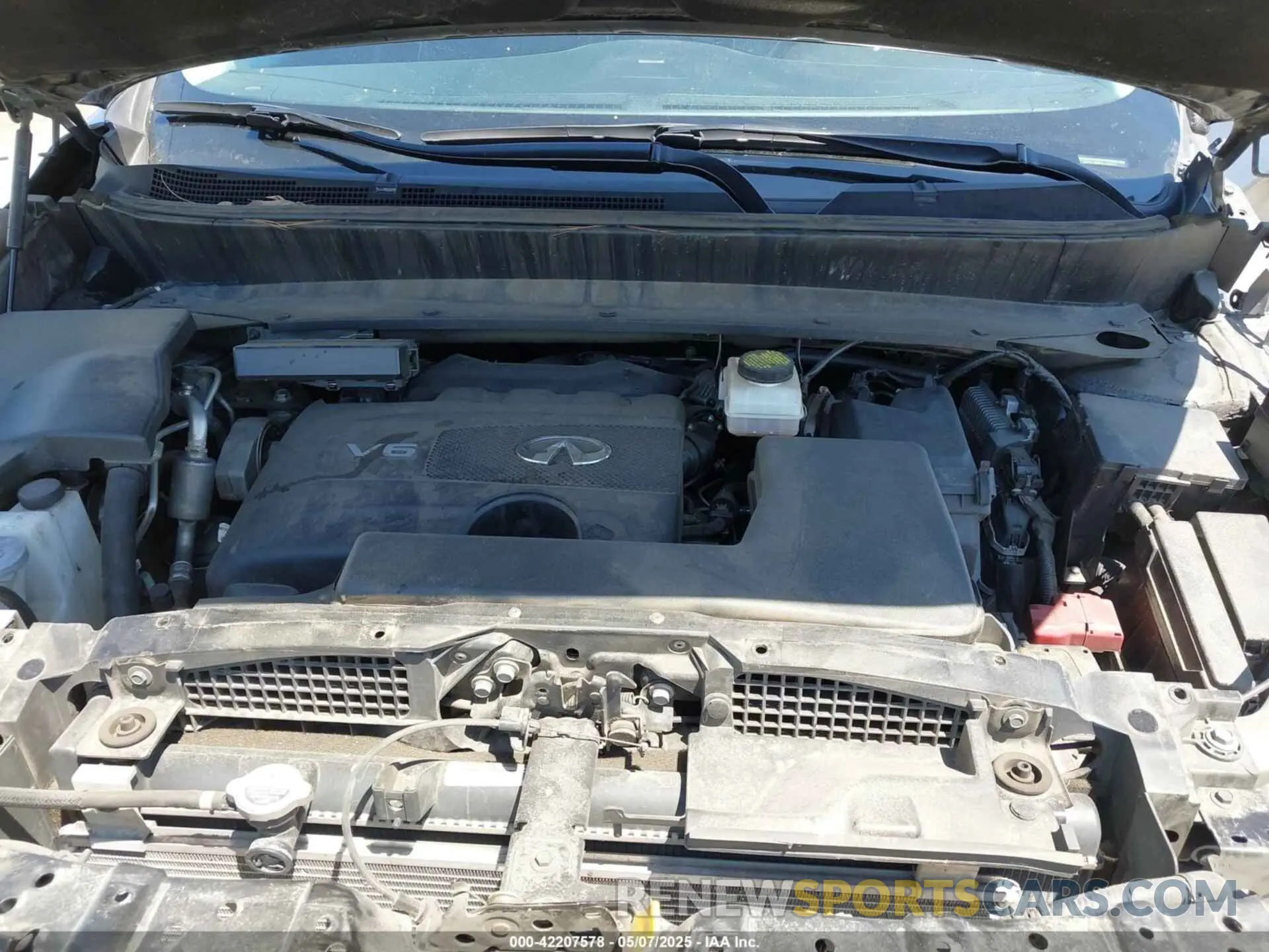 10 Photograph of a damaged car 5N1DL0MN2LC500741 INFINITI QX60 2020