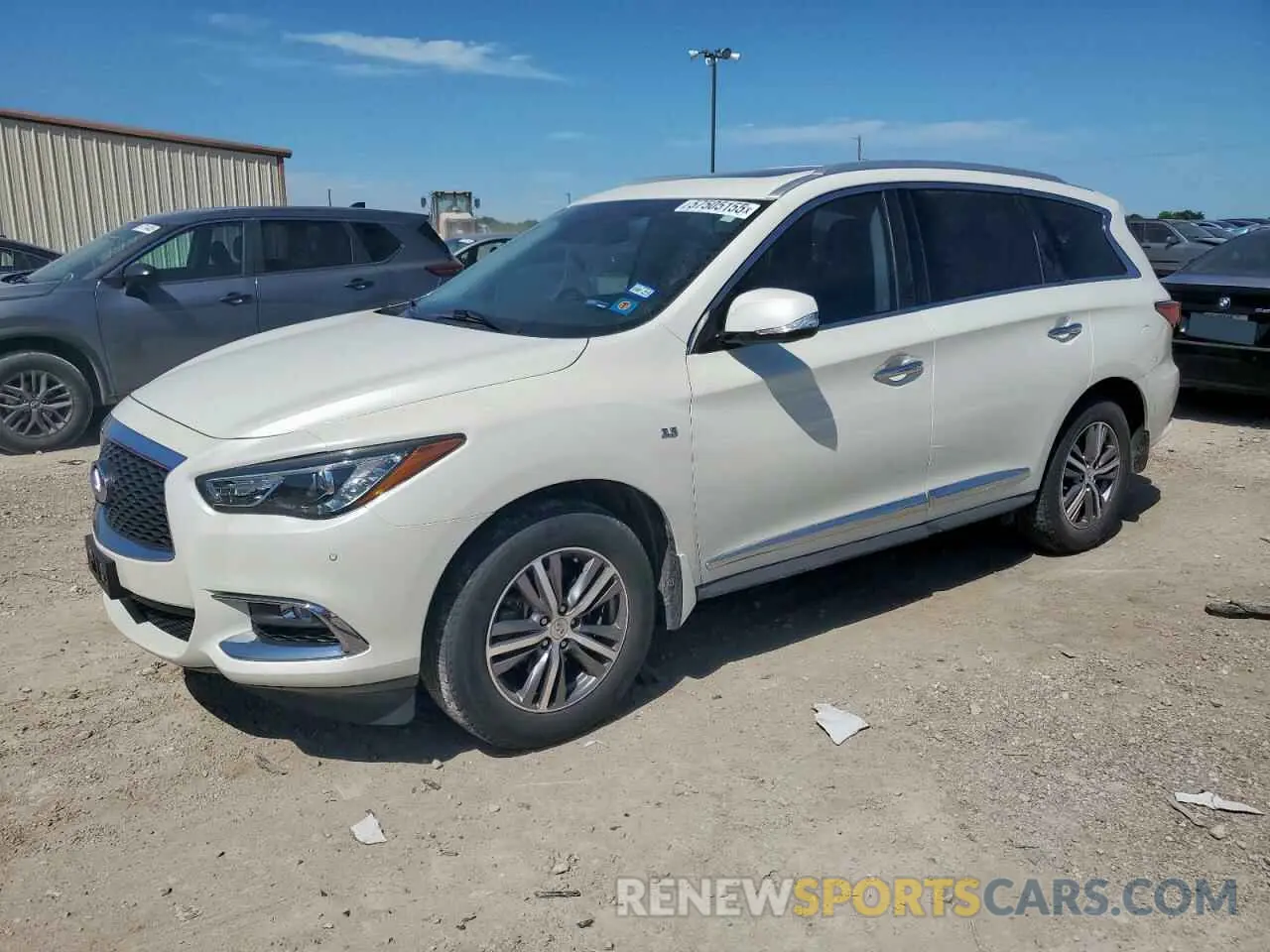 1 Photograph of a damaged car 5N1DL0MN2LC514252 INFINITI QX60 2020