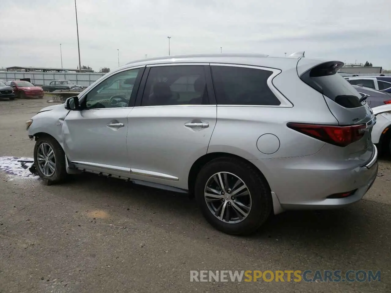 2 Photograph of a damaged car 5N1DL0MN2LC518091 INFINITI QX60 2020