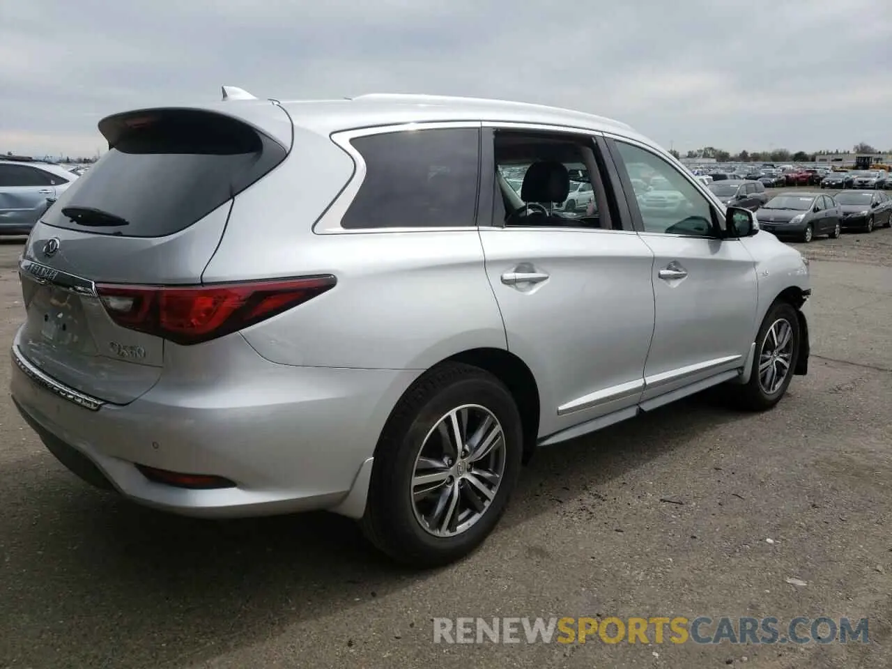 3 Photograph of a damaged car 5N1DL0MN2LC518091 INFINITI QX60 2020