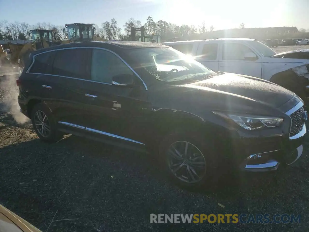 4 Photograph of a damaged car 5N1DL0MN3LC514213 INFINITI QX60 2020
