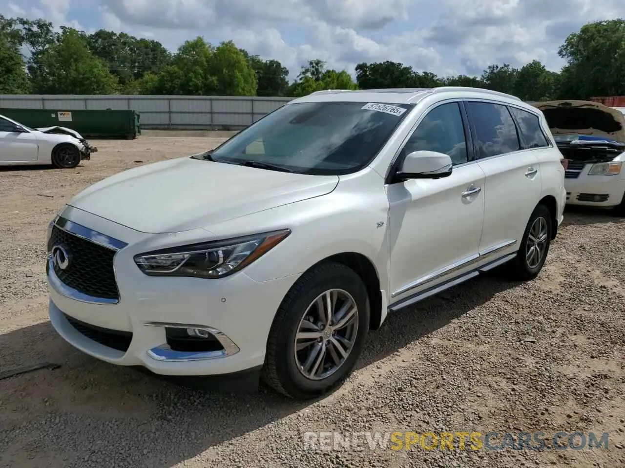 1 Photograph of a damaged car 5N1DL0MN3LC521520 INFINITI QX60 2020