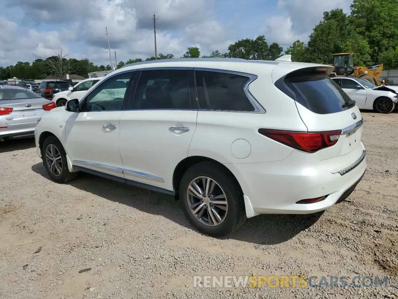 2 Photograph of a damaged car 5N1DL0MN3LC521520 INFINITI QX60 2020