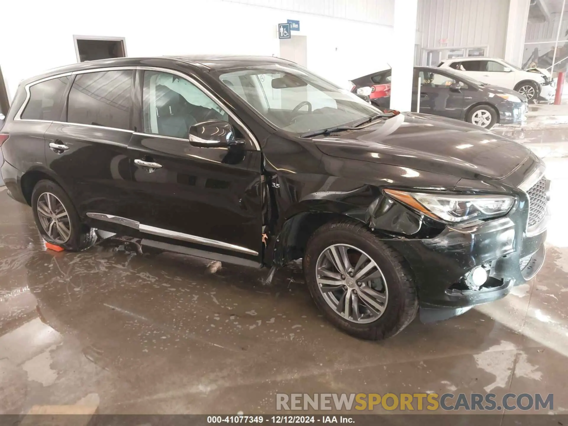 1 Photograph of a damaged car 5N1DL0MN3LC533814 INFINITI QX60 2020