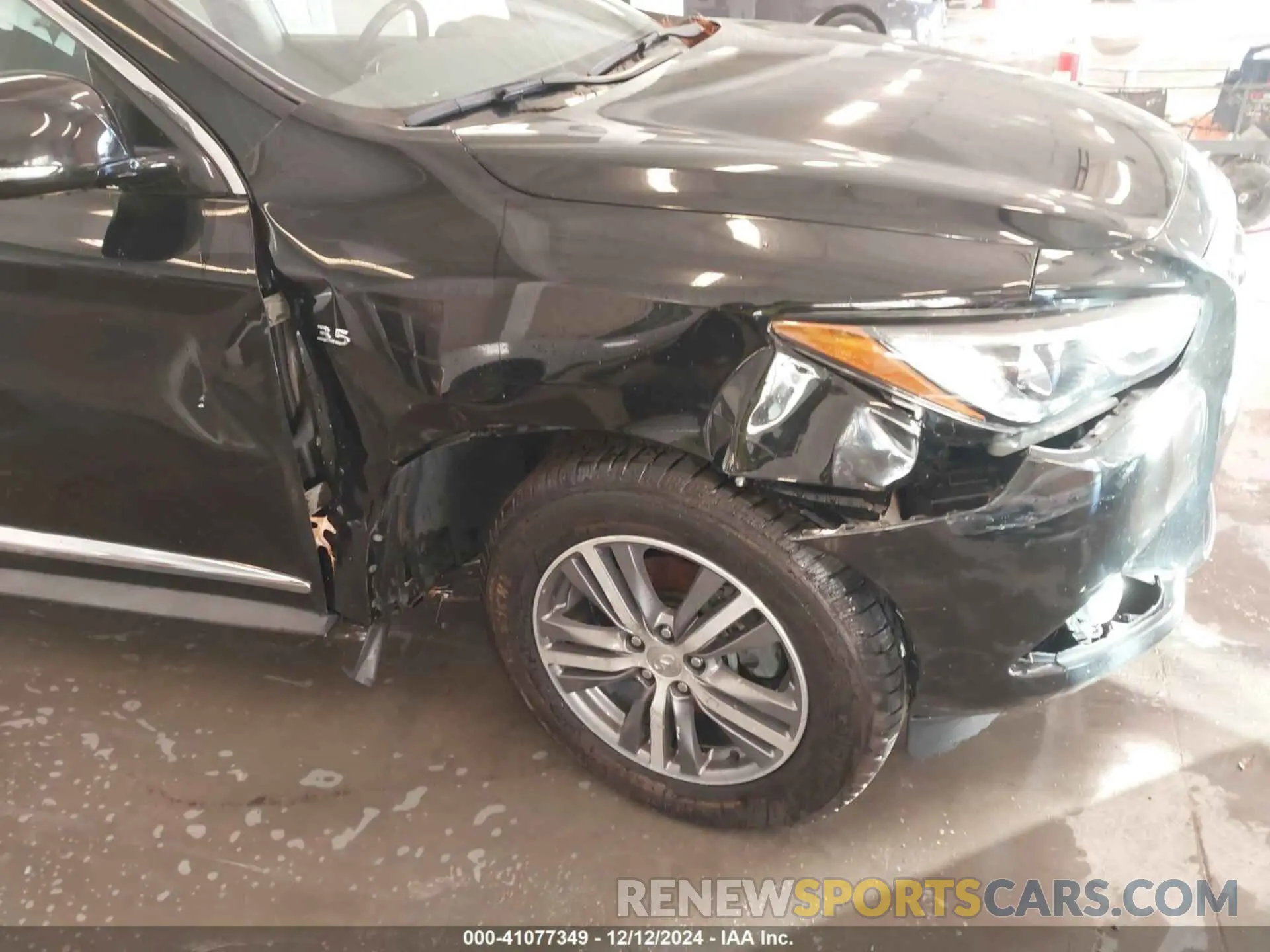 6 Photograph of a damaged car 5N1DL0MN3LC533814 INFINITI QX60 2020